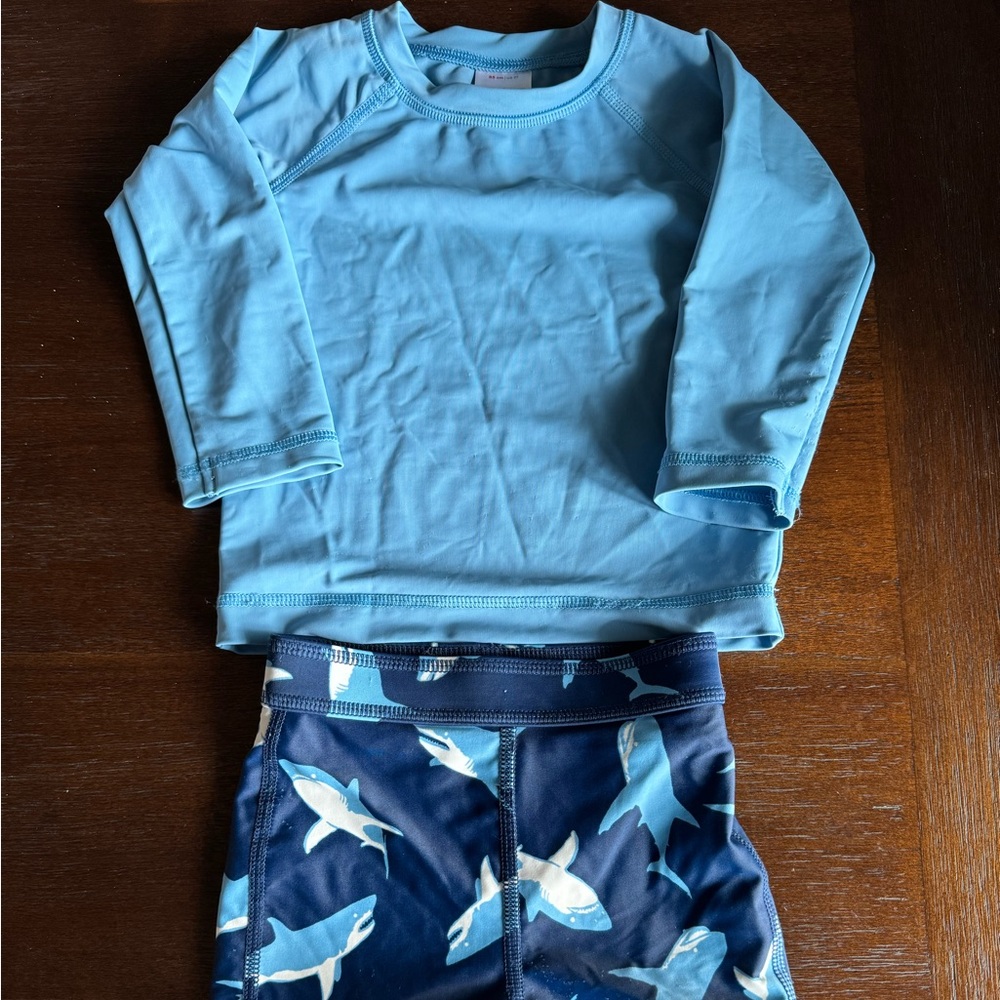 Hanna Andersson swim set. Toddler boy 2t
